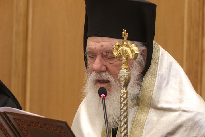 ο Αρχιεπίσκοπος Αθηνών Ιερώνυμος