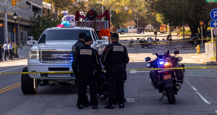 Witnesses say people attending the Raleigh Christmas Parade heard the truck's driver screaming that he had lost control of the vehicle and couldn’t stop it before the crash.