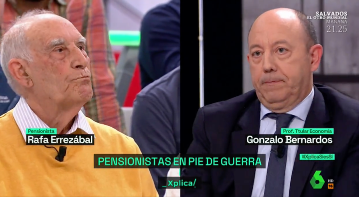 El economista Gonzalo Bernardos en 'LaSexta Xplica'.