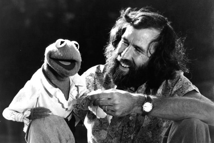 Jim Henson with Kermit The Frog
