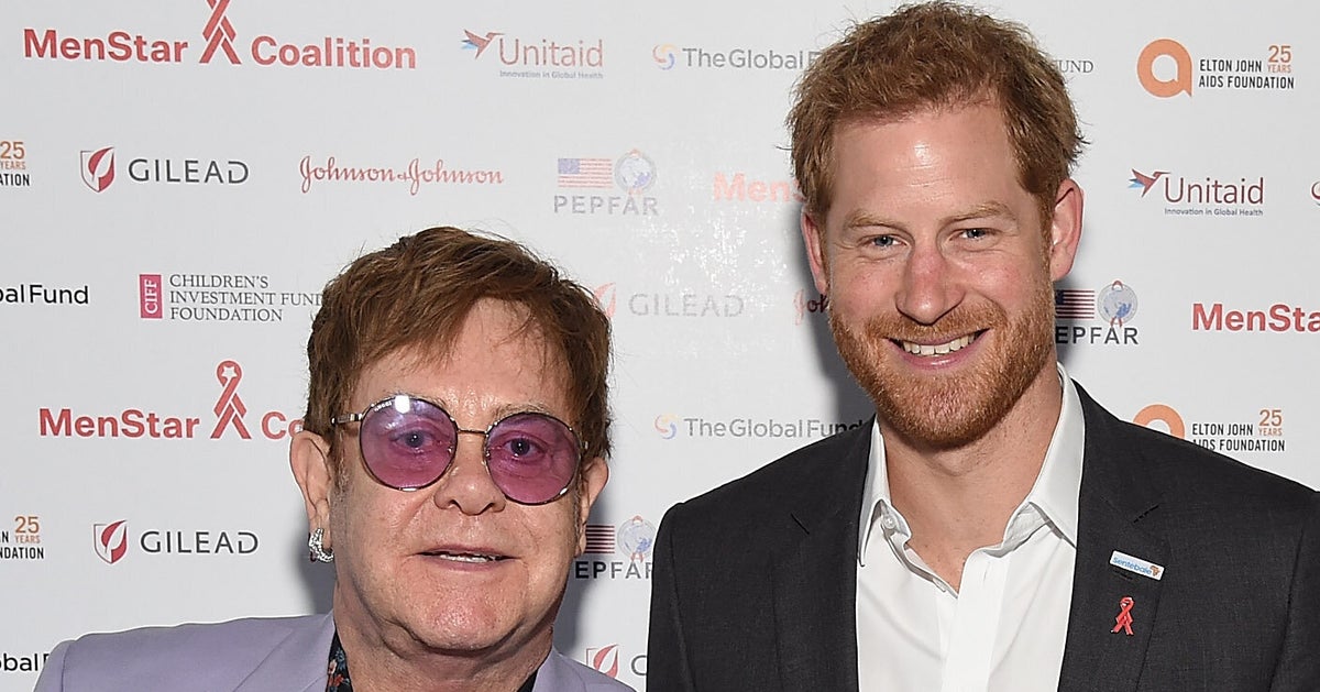 Prince Harry Sends Elton John Heartfelt Message About Friendship With ...