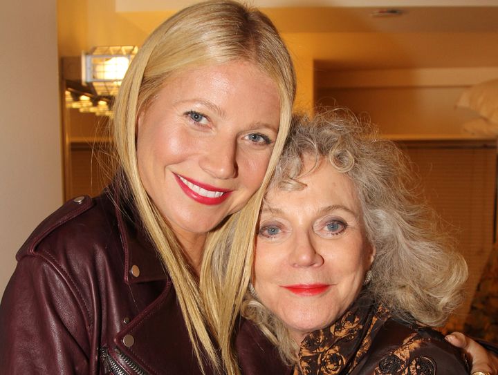 Gwyneth Paltrow and Danner pose backstage during the opening night of "The Country House" on Broadway in 2014.