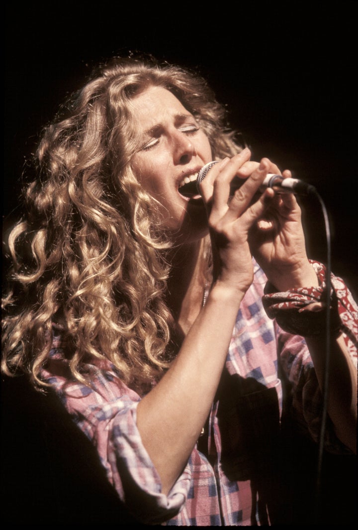 Hawkins performs on July 1, 1995.