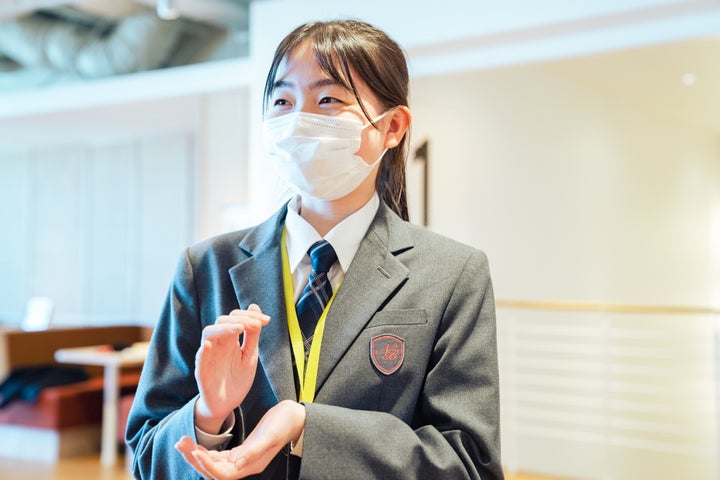 「働く=お金のために我慢と思っていたけれど、楽しそうだなと感じた」と感想を語ってくれた大澤結穂さん