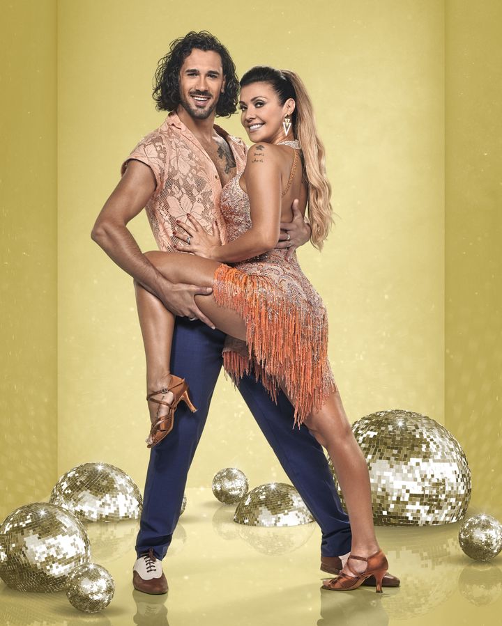 Kym and Graziano in their official Strictly press photo