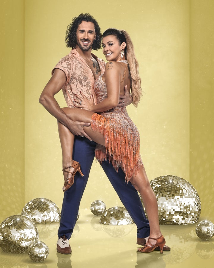 Kym and Graziano in their official Strictly press photo