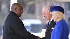  King Charles III Welcomes South African Leader For First State Visit Of His Reign