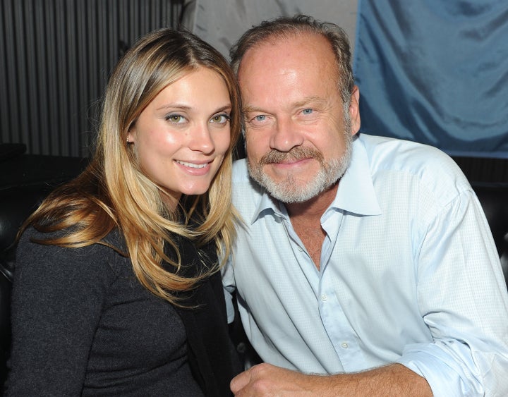 Spencer and Kelsey Grammer at the Starz after-party. "boss" in Oct.  November 6, 2011 in Hollywood, California. 