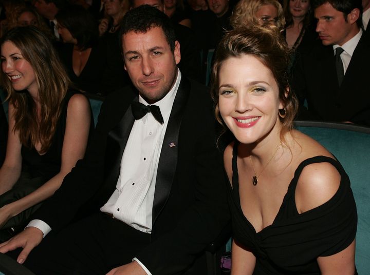 Adam Sandler and Drew Barrymore, who starred together in "50 First Dates" in 2005.