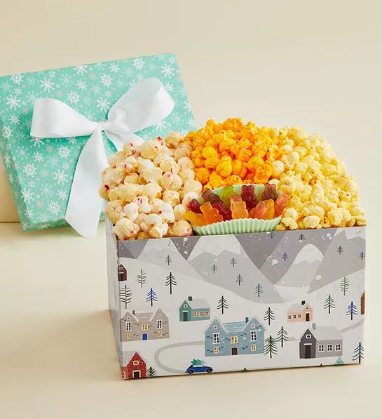 The popcorn gift box