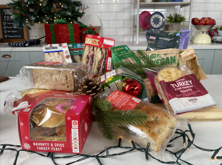 Let's the Christmas sandwich taste test begin ...