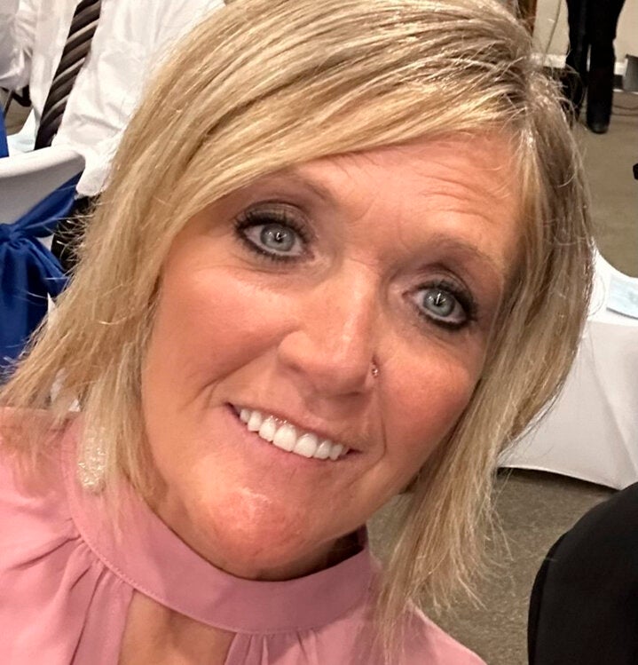 This photo provided by the Chesapeake, Va., Police Department shows Kellie Pyle, who Chesapeake police identified as one of six victims of a shooting that occurred late Tuesday, Nov. 22, 2022, at a Walmart in Chesapeake.