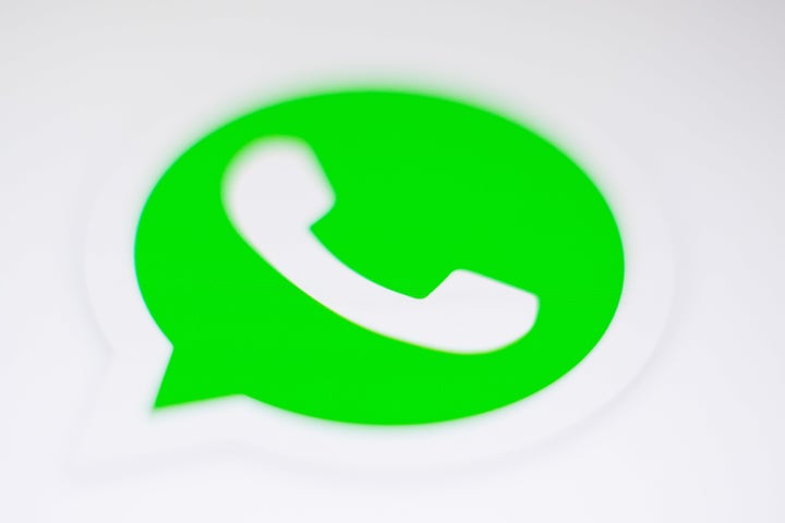 Logo de WhatsApp en imagen de archivo.
