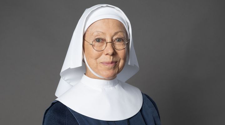 Jenny Agutter in character in Call The Midwife