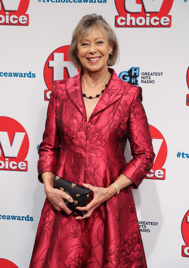 Jenny at the TV Choice Awards earlier this month