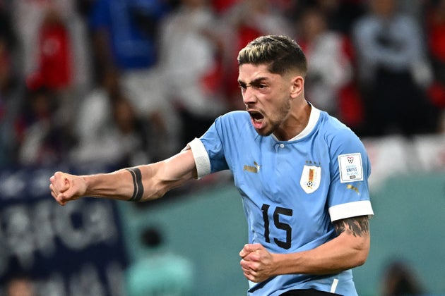 Valverde, todo coraje