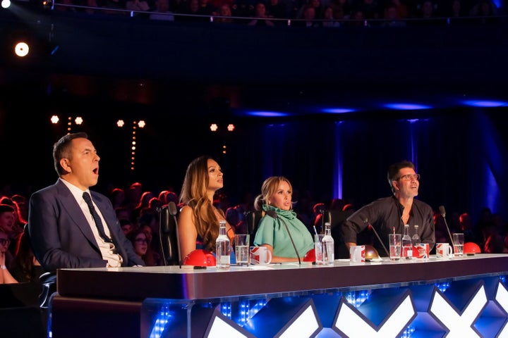 David Walliams, Alesha Dixon, Amanda Holden and Simon Cowell