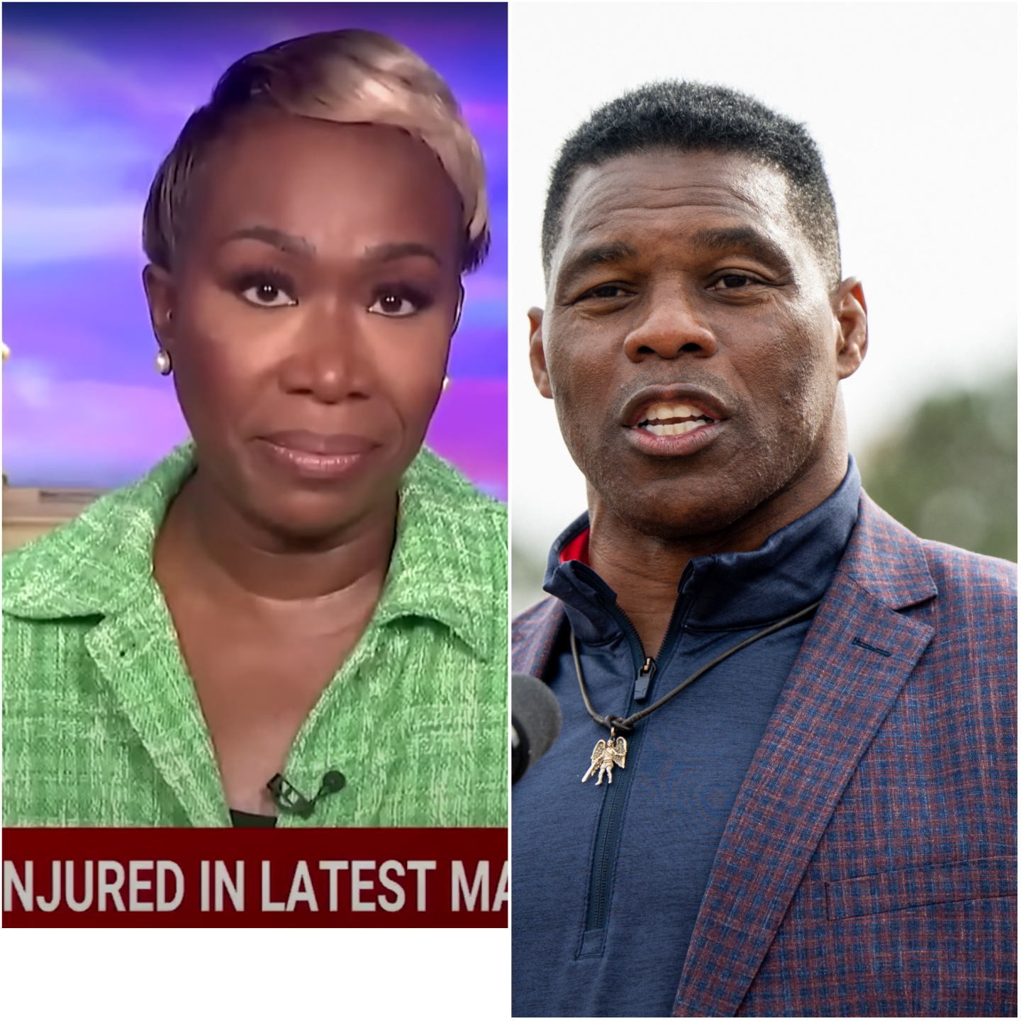 MSNBC’s Joy Reid Accepts Herschel Walker’s Challenge To Debate On One ...