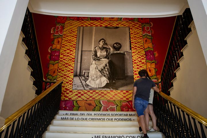 Μαδρίτη Ισπανία Casa De Mexico στιγμιότυπο από την έκθεση Frida Kahlo (Wings to Fly) η οποία θα διαρκέσει έως τις 30 Νοεμβρίου 2022.