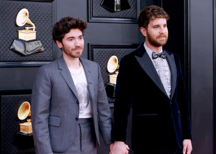 Ben Platt Announces Engagement To Noah Galvin: 'He Agreed To Hang Out Forever' 2 Noah Galvin (left) and Ben Platt at the 2022 Grammy Awards.
