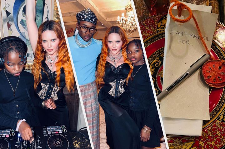 More photos from Madonna's family Thanksgiving