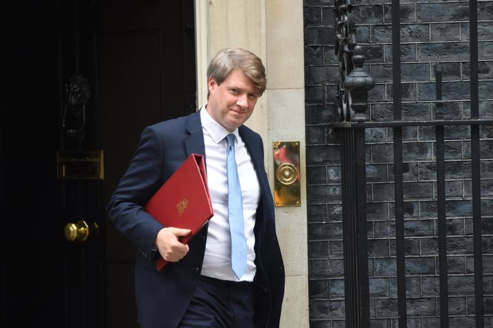 Universities minister Chris Skidmore leaves following a cabinet meeting at 10 Downing Street, London. (Photo by David Mirzoeff/PA Images via Getty Images)