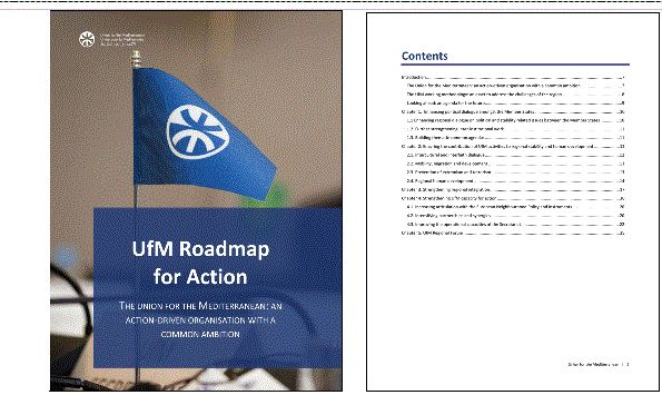 Εικόνα 3: Το εξώφυλλο και τα περιεχόμενα του οδικού χάρτη της ΕγΜ (2017)