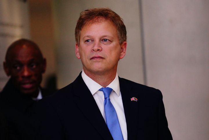 Grant Shapps has slammed the unions behind the widespread protests