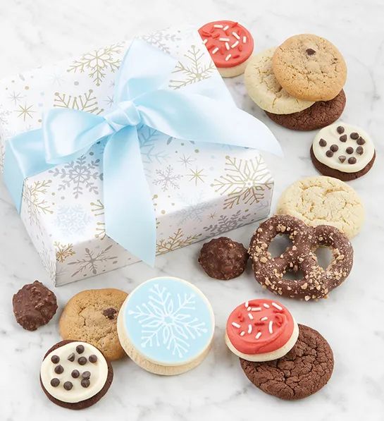 The cookie gift box