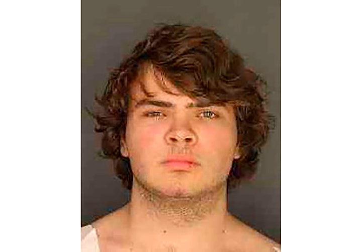 FILE — This image provided by the Erie County, New York, District Attorney's Office shows Payton Gendron.