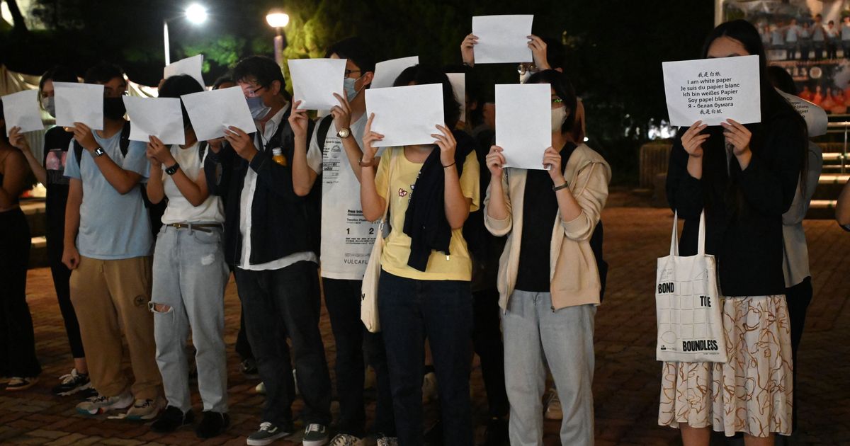 Des étudiants universitaires chinois renvoyés chez eux malgré les protestations