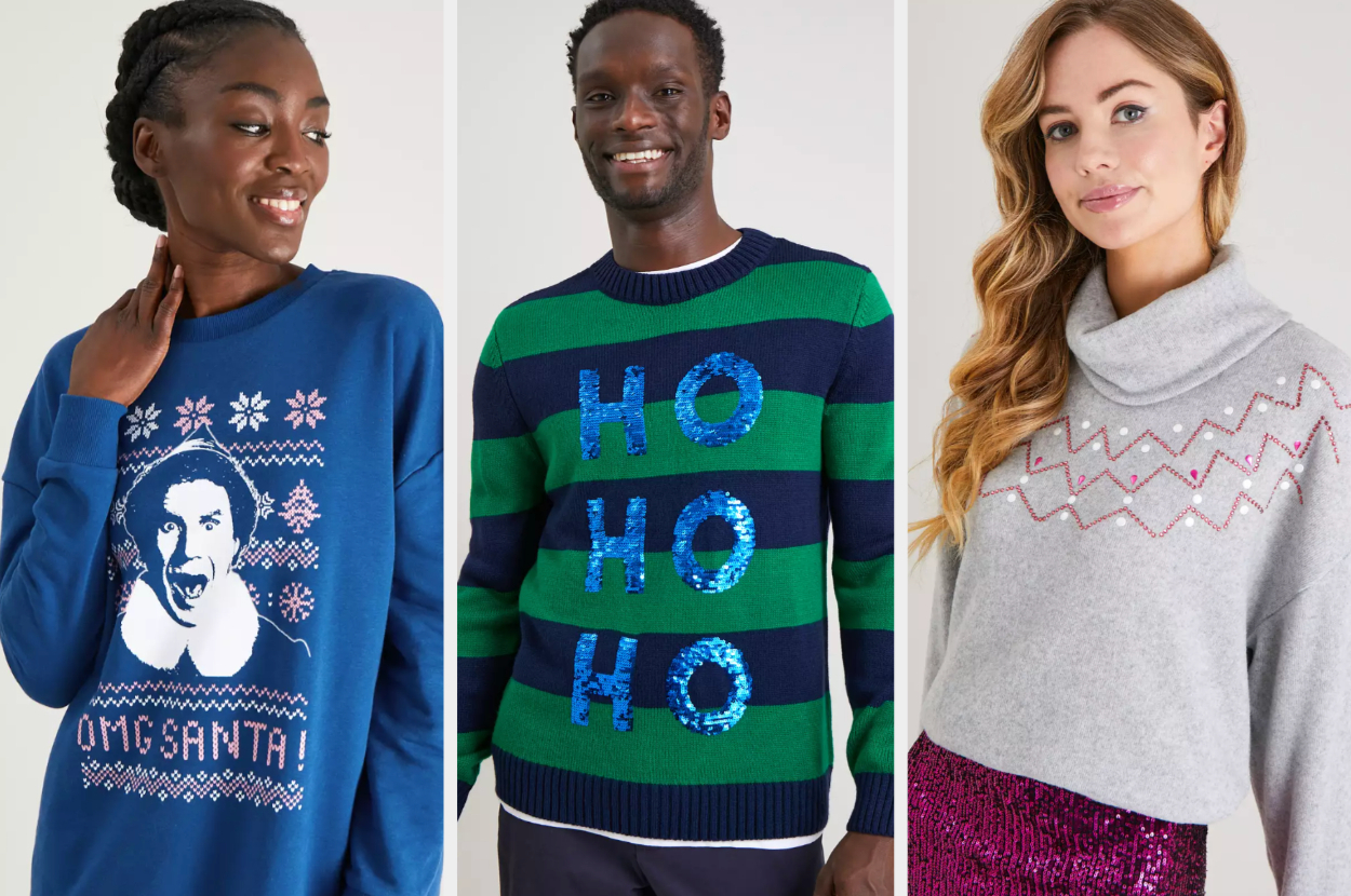 John lewis hotsell christmas jumper ladies