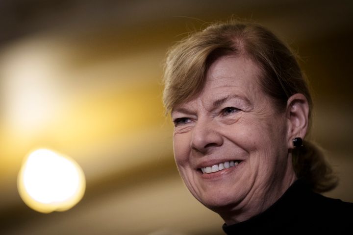 Sen. Tammy Baldwin (D-Wis.), the first openly lesbian U.S. senator, is a co-sponsor of the Respect for Marriage Act, which codifies same-sex marriage protections.