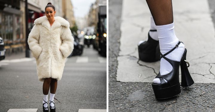 5 Ways To Wear Shorts & Tights According To The Street-Style Set
