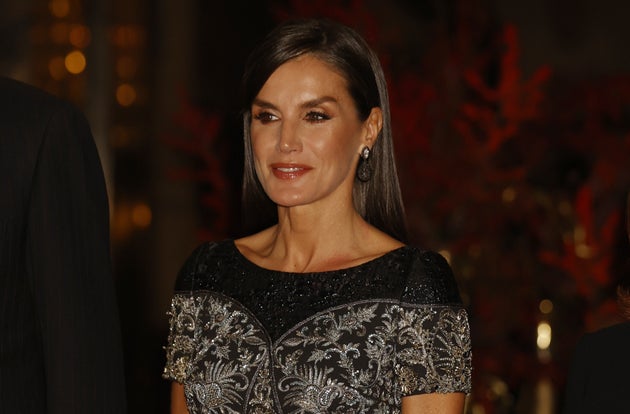 La reina Letizia, este martes.