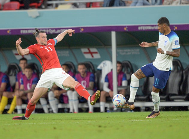Bale, superado por Rashford, la estrella del partido.