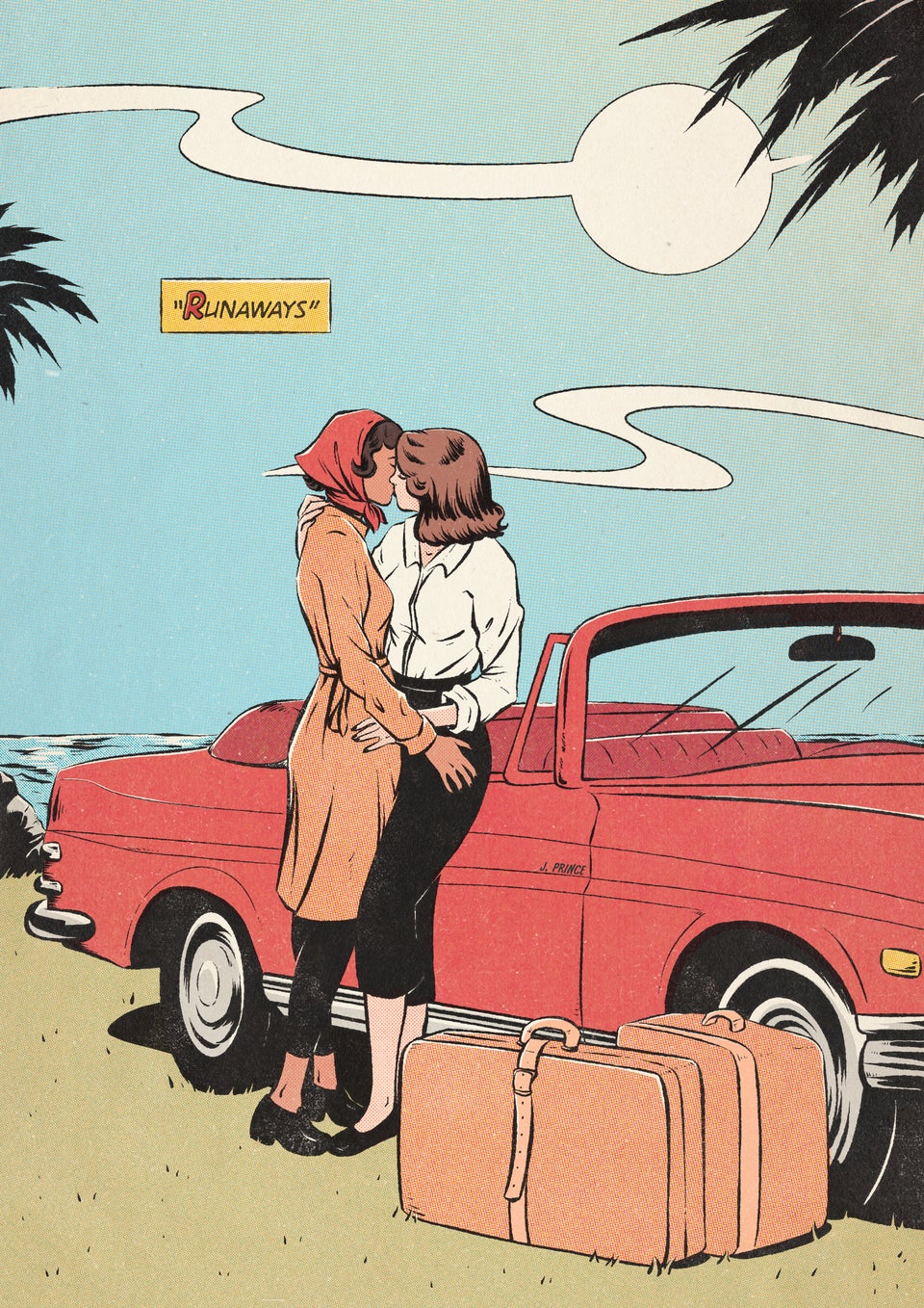 This Artist Gives Lesbian Couples The Retro Pinup Treatment World Wide Magazine