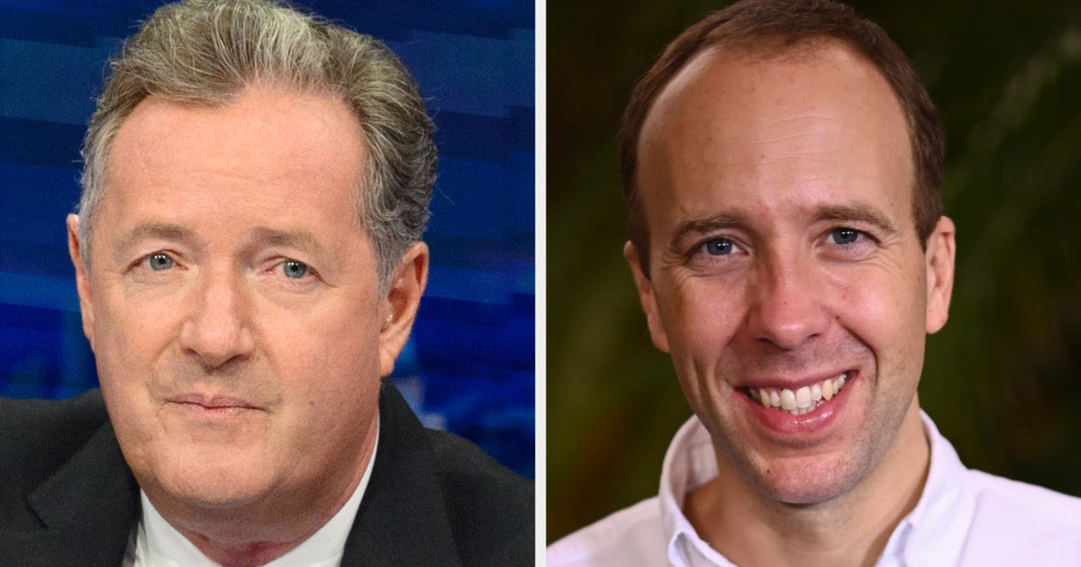 Piers Reveals 'Awkward' Airport Encounter With Matt Hancock