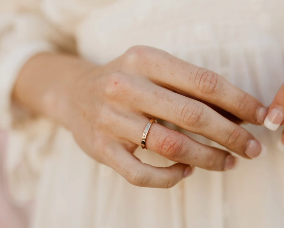 Etsy Remy personalized signet ring