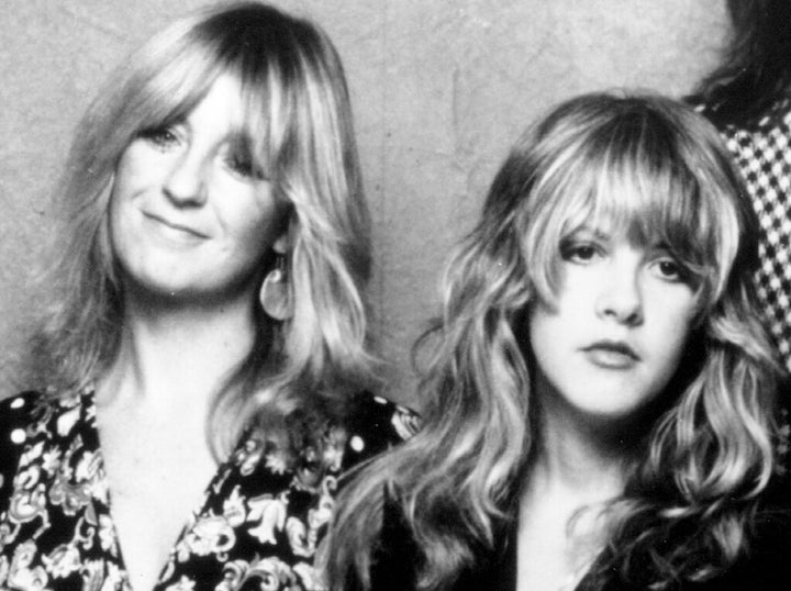 Christine McVie and Stevie Nicks in 1975.