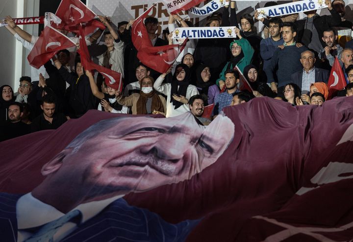 Οκτώβριος 2022 Τούρκοι υποστηρικτές του Ερντογάν πανηγυρίζουν το όραμά του για τον «Αιώνα της Τουρκίας»