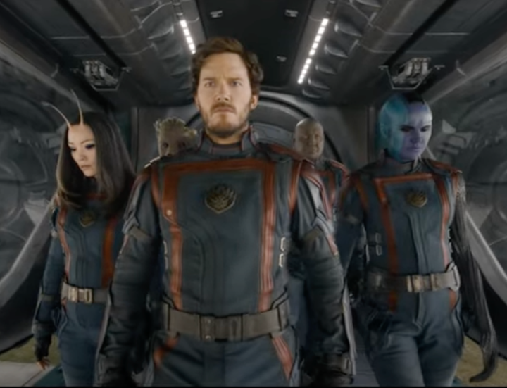 A scene from the trailer of "Guardians of the Galaxy Vol. 3"