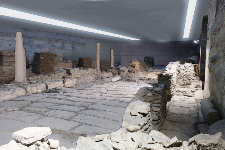 Ανάδειξη των αρχαιοτήτων στον Σταιμό Βενιζέλου