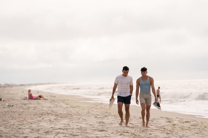 Will (Conrad Ricamora) and Noah (Joel Kim Booster) in "Fire Island."