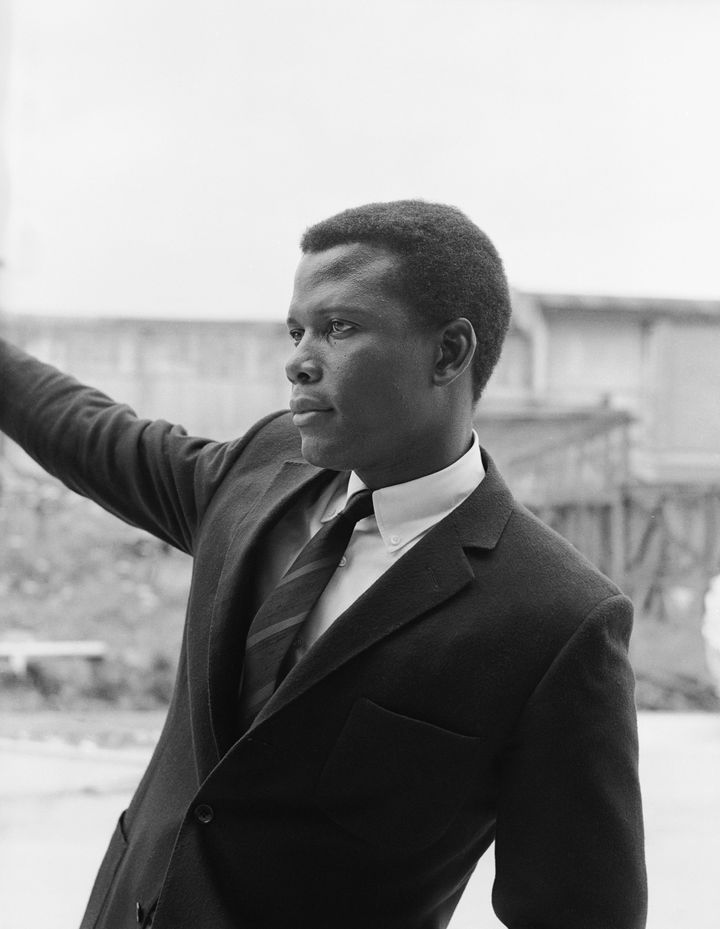 An archival image of Sidney Poitier in "Sidney."