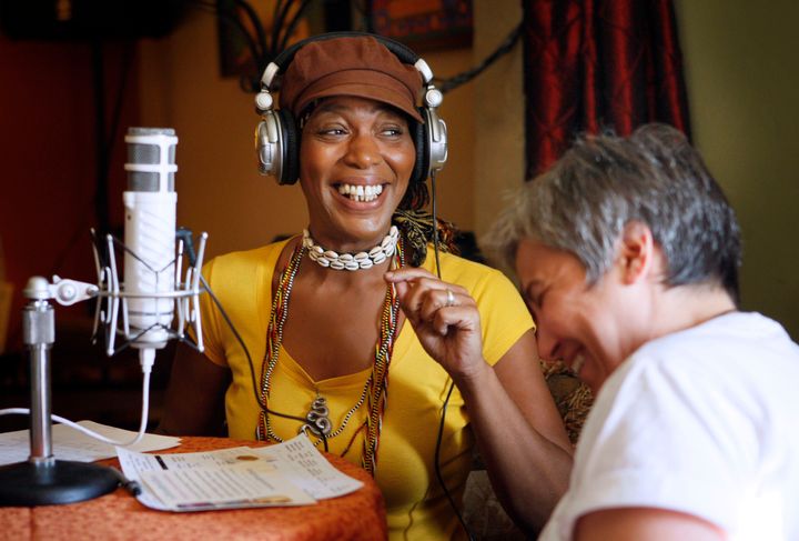 Youree Dell Harris, aka Miss Cleo, is pictured on Feb. 24, 2009, in Lake Worth, Florida.