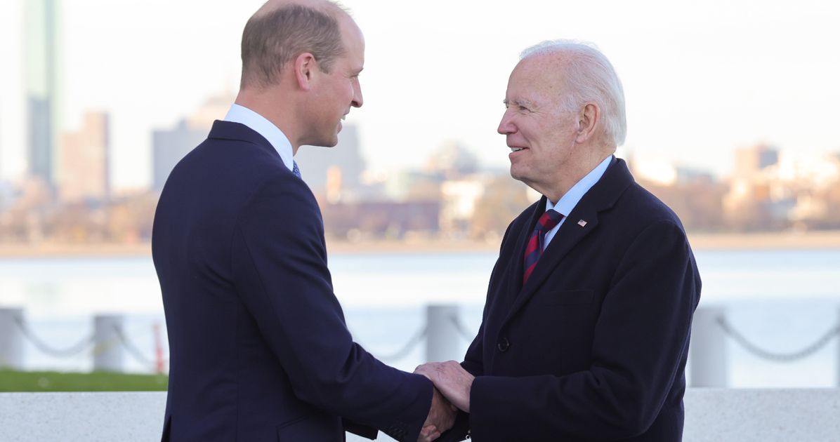 Prince William Meets Joe Biden During Push For Climate Action