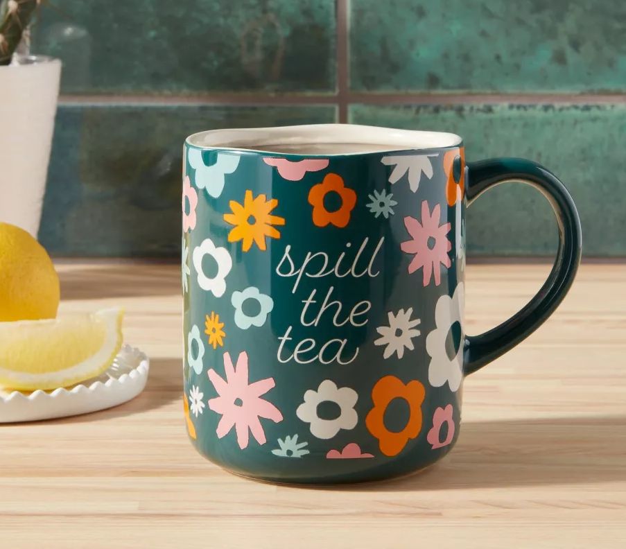 Opalhouse "Spill The Tea" mug