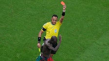 Cameroon Player Scores Against Brazil, Is Sent Off For Celebration Cameroon Player Scores Against Brazil, Is Sent Off For Celebration