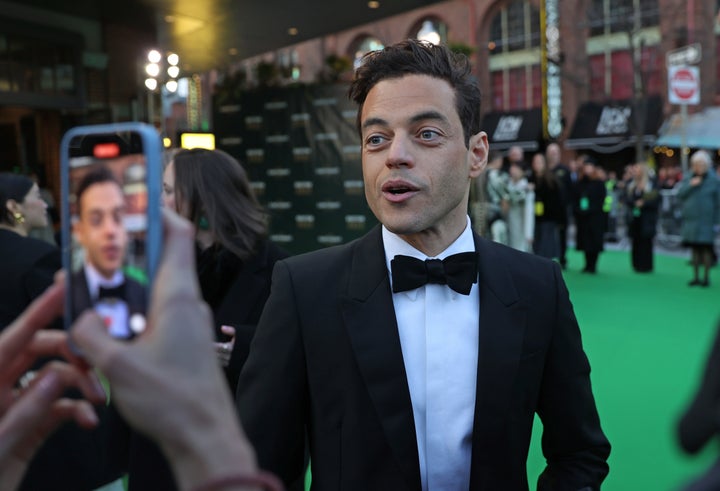 Malek speaks to HuffPost on Friday at The Earthshot Prize Awards, held at the MGM Music Hall at Fenway.